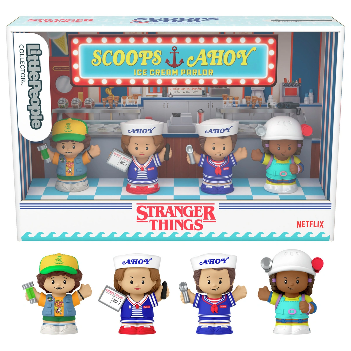 Collector Stranger Things Scoops Troop Special Edition Set