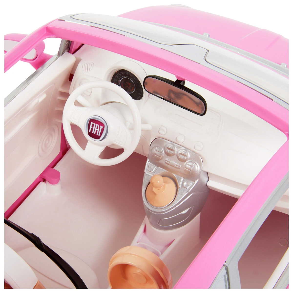 Barbie Doll & Fiat 500 Vehicle Toy Car Playset
