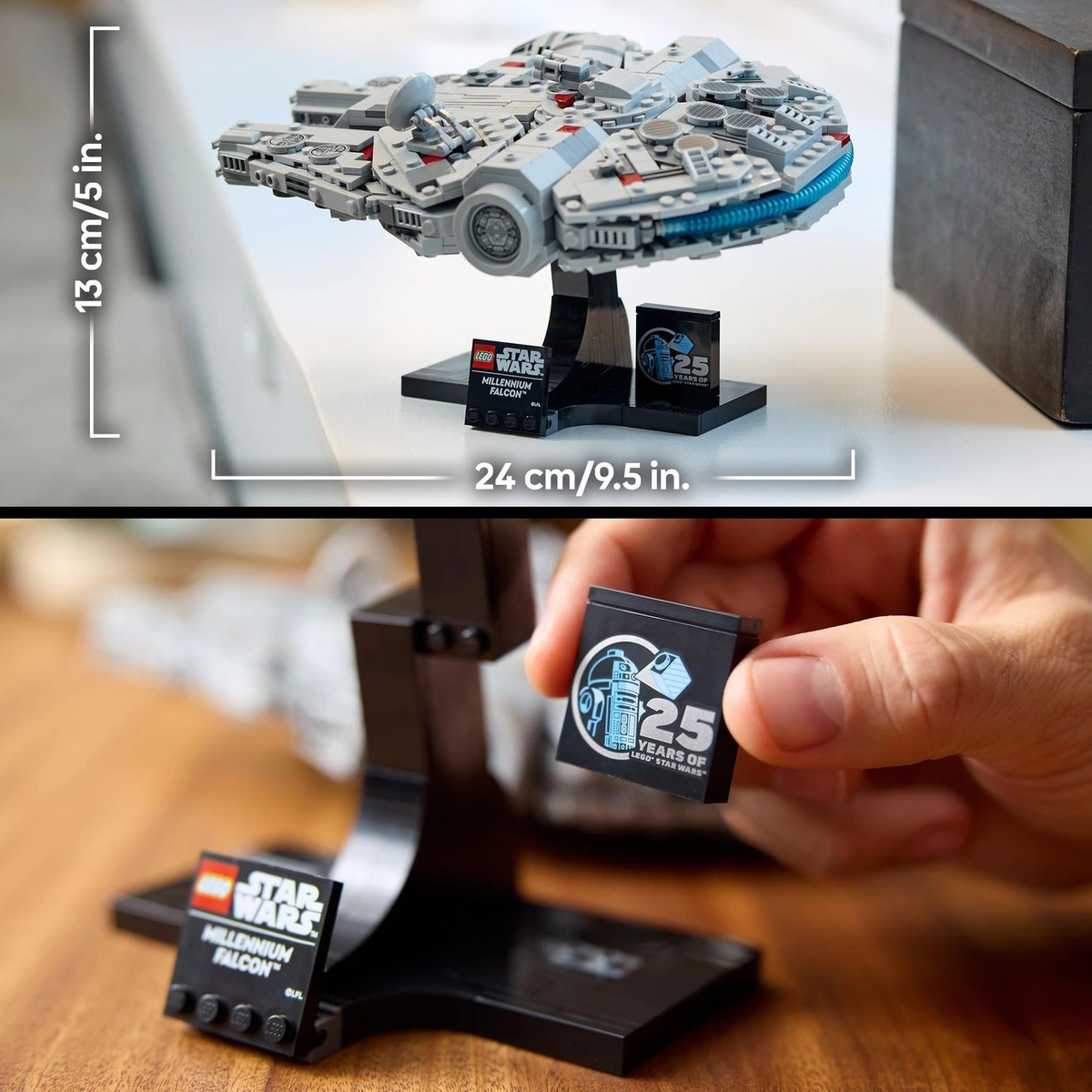LEGO Star Wars Millennium Falcon Model Set for Adults 75375