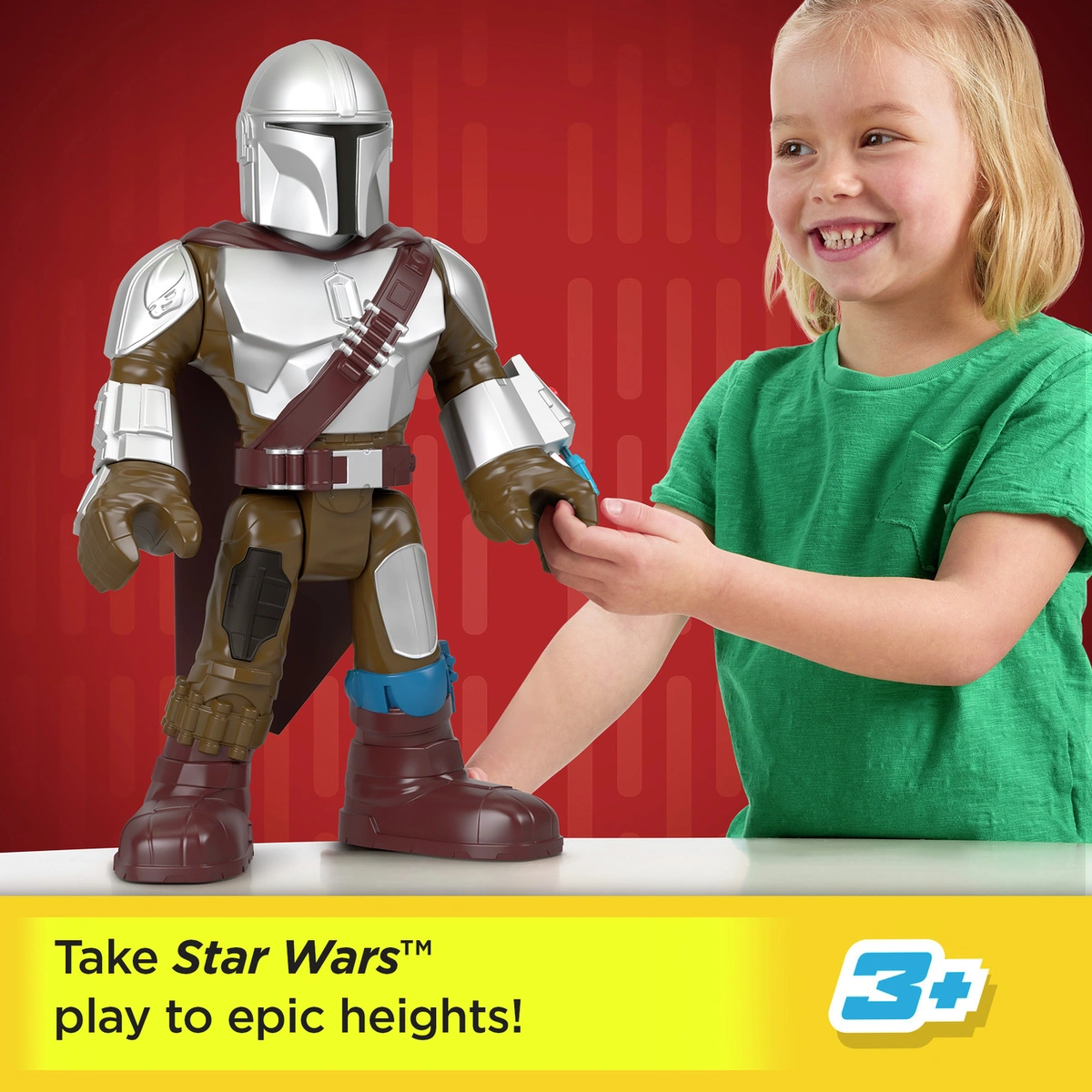 Imaginext Star Wars The Mandalorian XXL Figure Poseable Toy