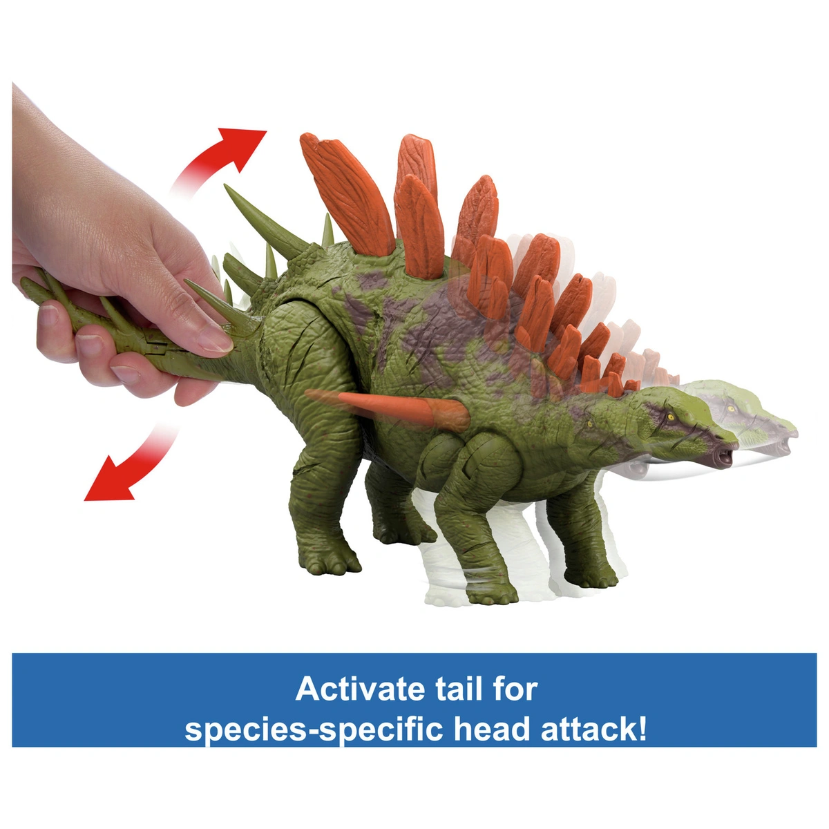 Jurassic World Dinosaur Wild Roar Kentrosaurus Action Figure