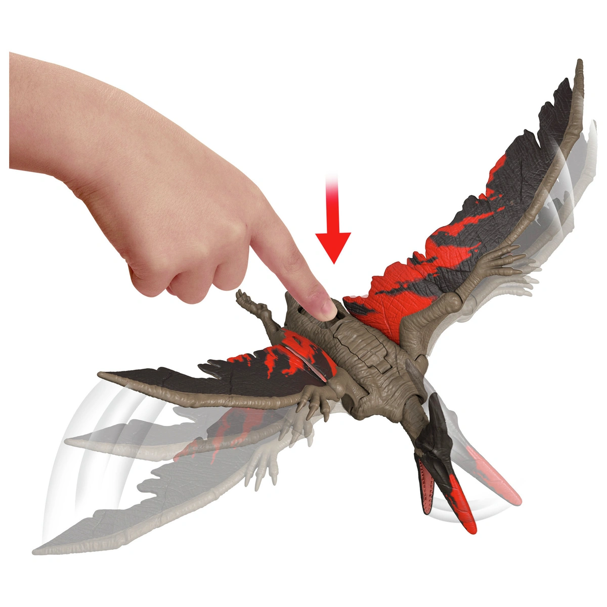 Jurassic World Dinosaur Wild Roar Pteranodon Action Figure