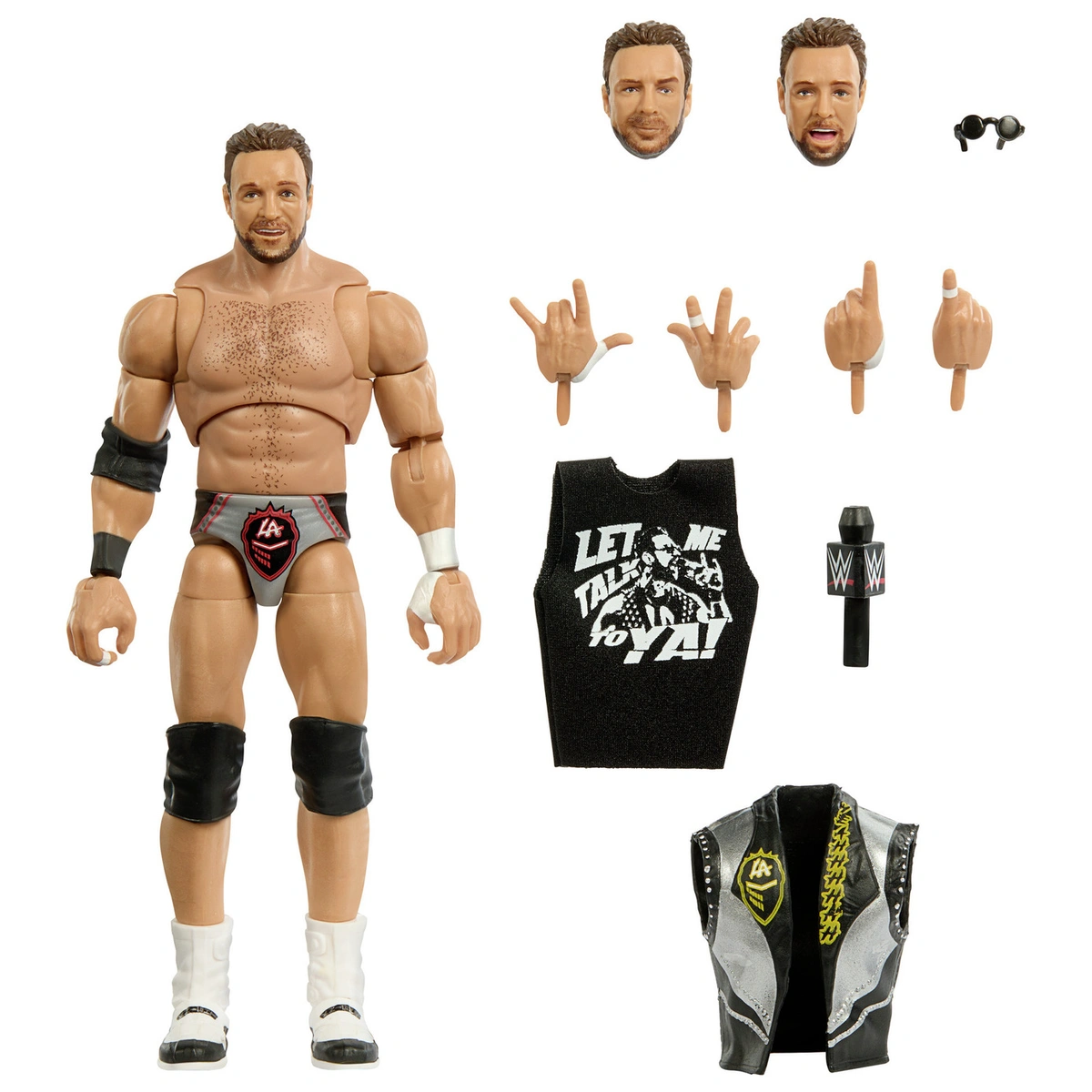 WWE Ultimate Edition LA Knight Action Figure & Accessories