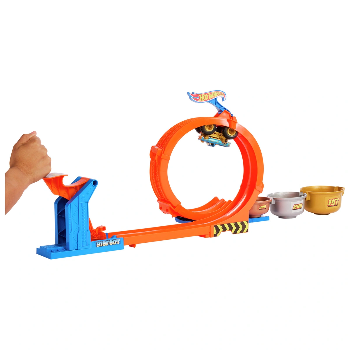 Hot Wheels Monster Trucks Loop & Flip Challenge Playset