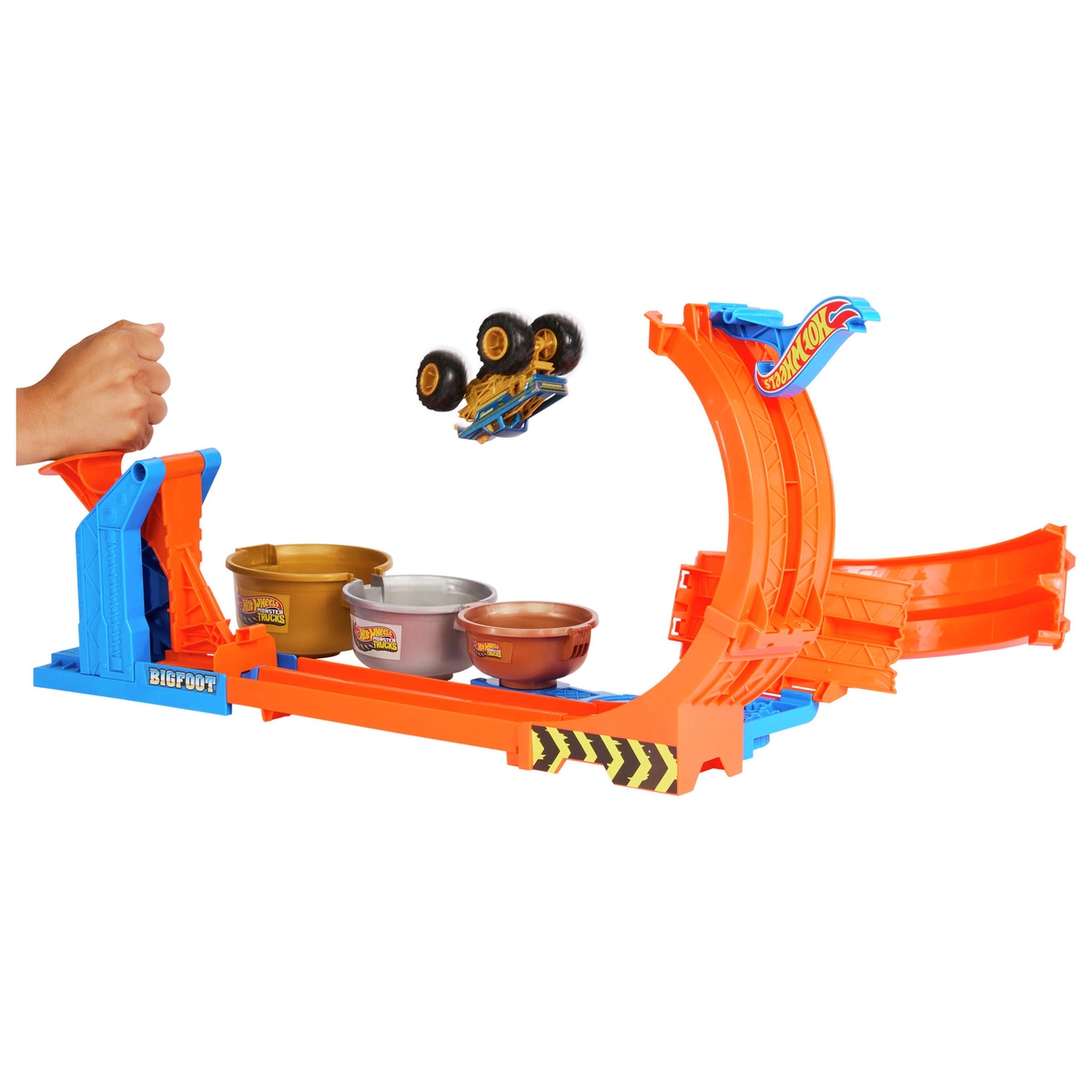 Hot Wheels Monster Trucks Loop & Flip Challenge Playset