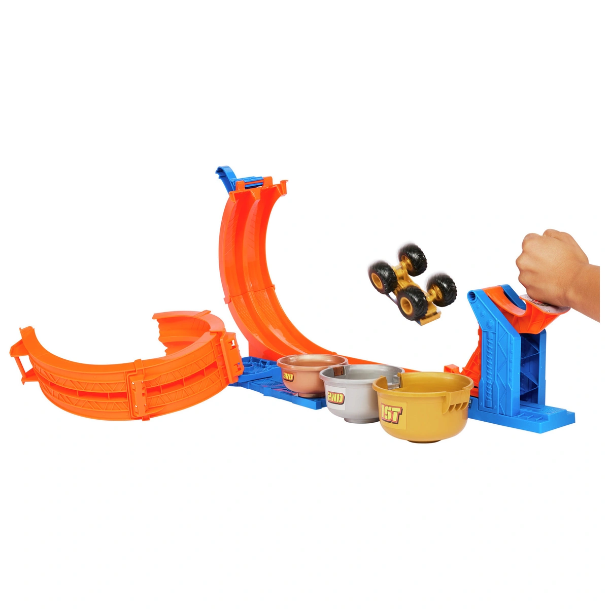Hot Wheels Monster Trucks Loop & Flip Challenge Playset