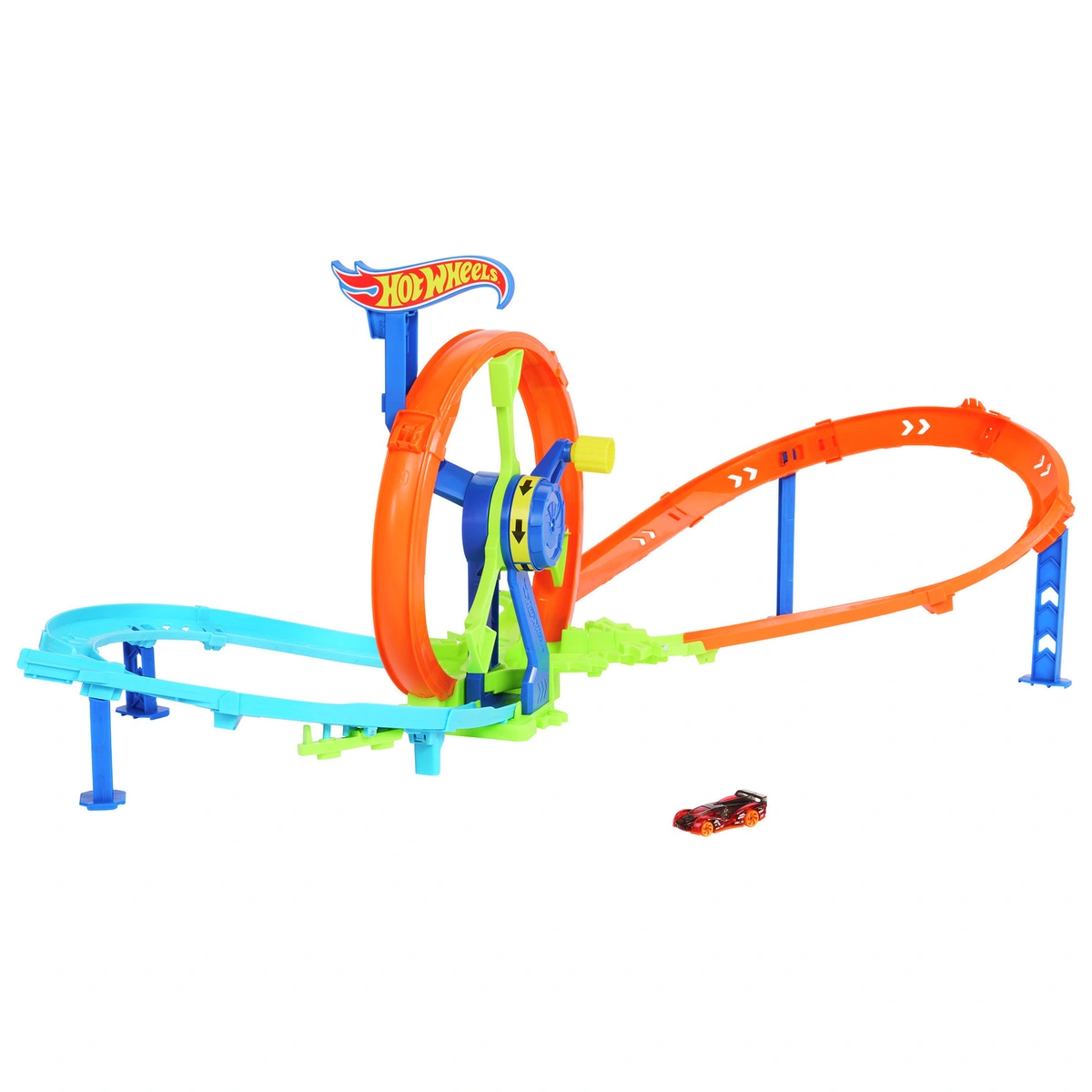 Hot Wheels Action Rapid Launch and Loop Toy Car Track Set