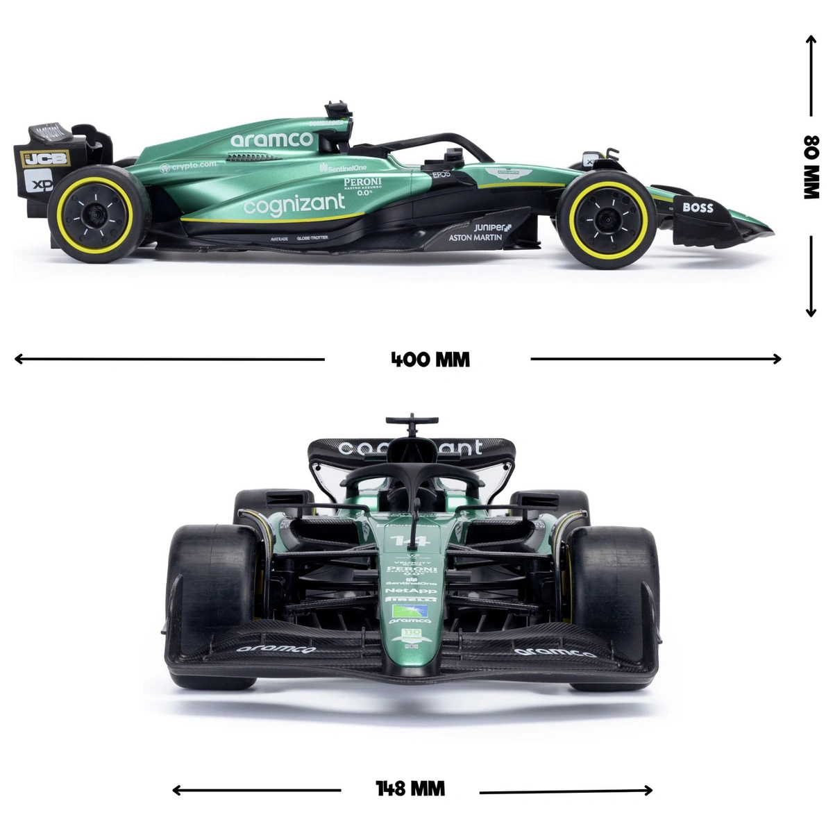 CMJ RC Cars Aston Martin F1 1:14 Car