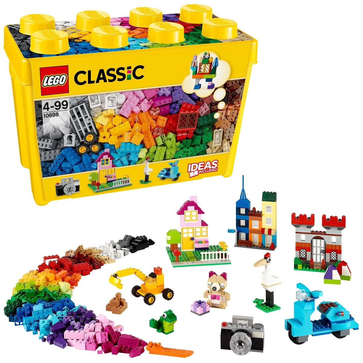 LEGO Classic Large Creative Brick Storage Box Set 10698