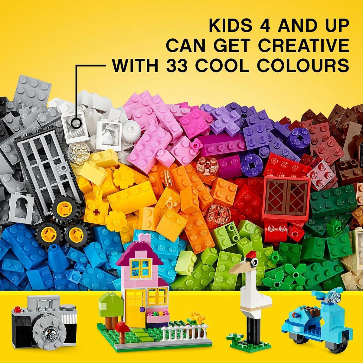 LEGO Classic Large Creative Brick Storage Box Set 10698