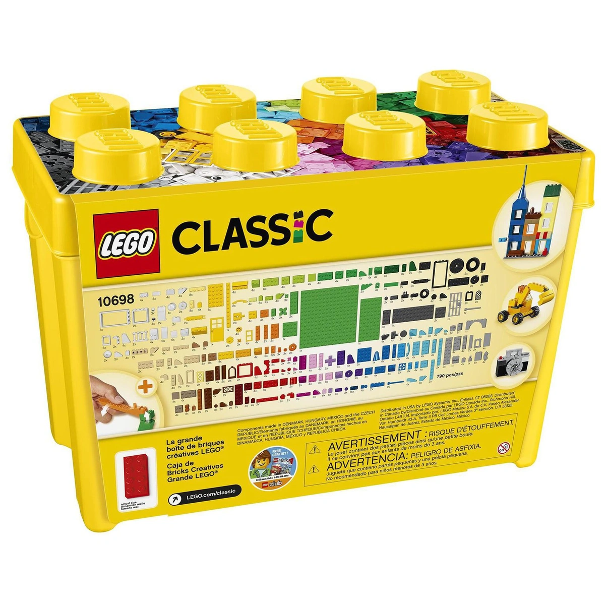 LEGO Classic Large Creative Brick Storage Box Set 10698