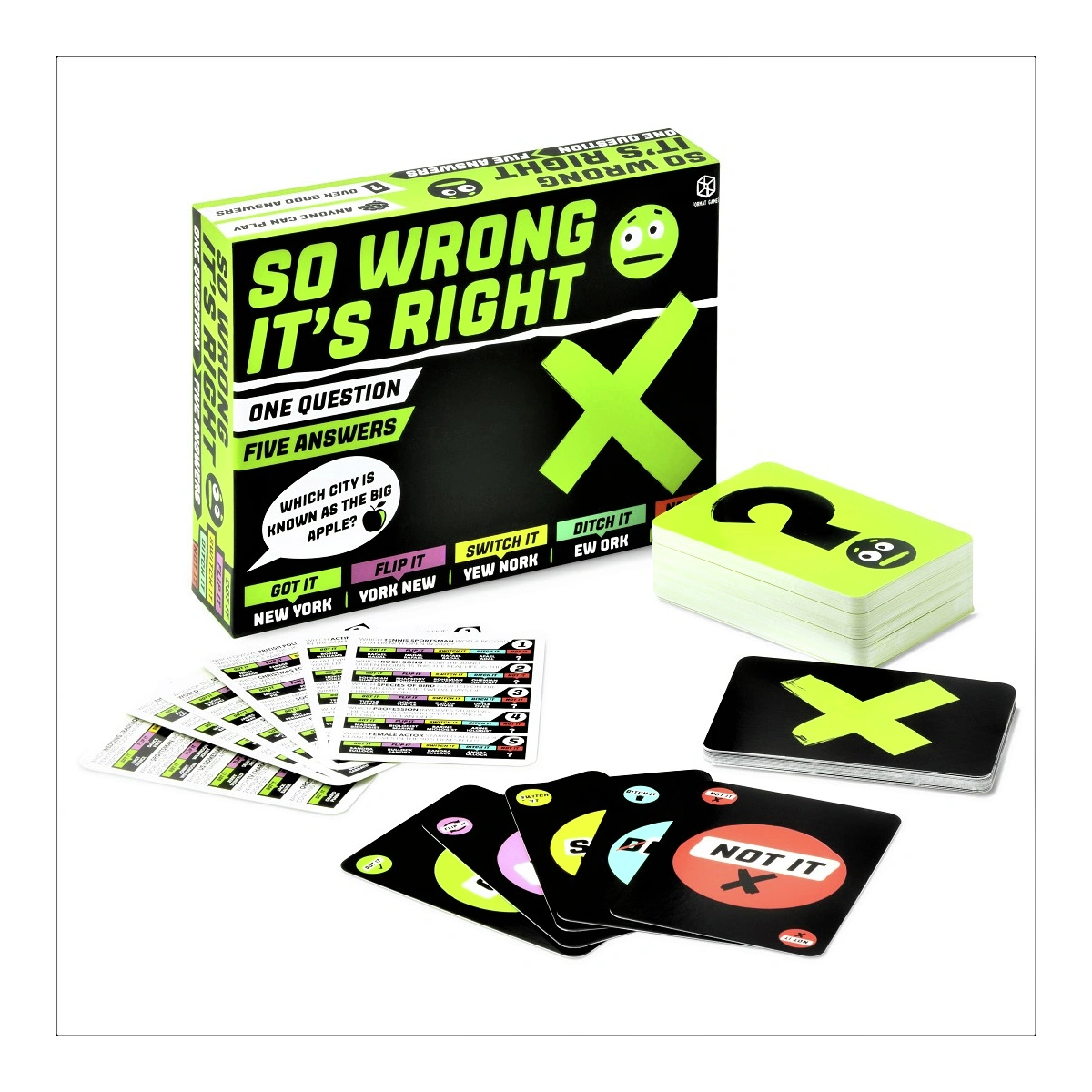 So Wrong It's Right Board Game