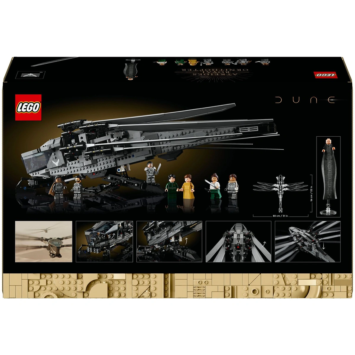 LEGO Icons Dune Atreides Royal Ornithopter 10327