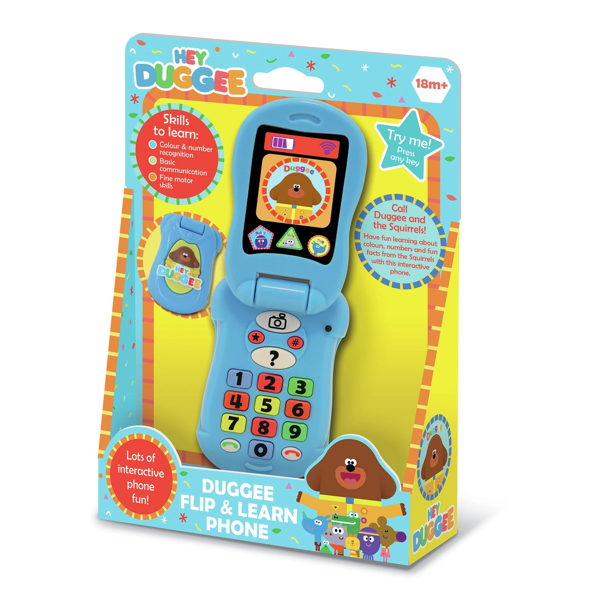 Hey Duggee Flip and Learn Phone