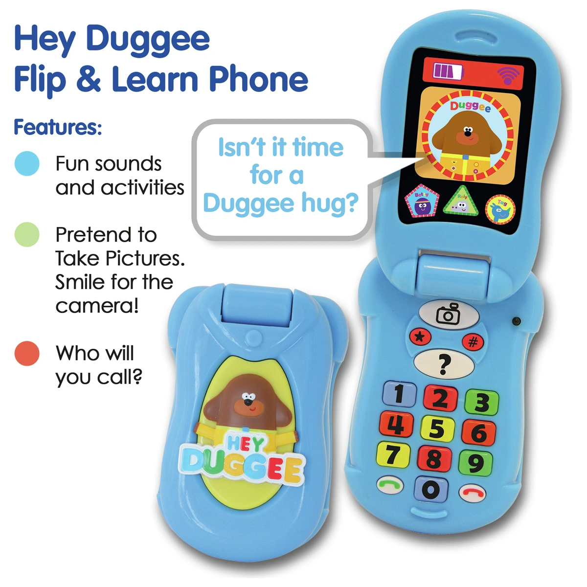 Hey Duggee Flip and Learn Phone
