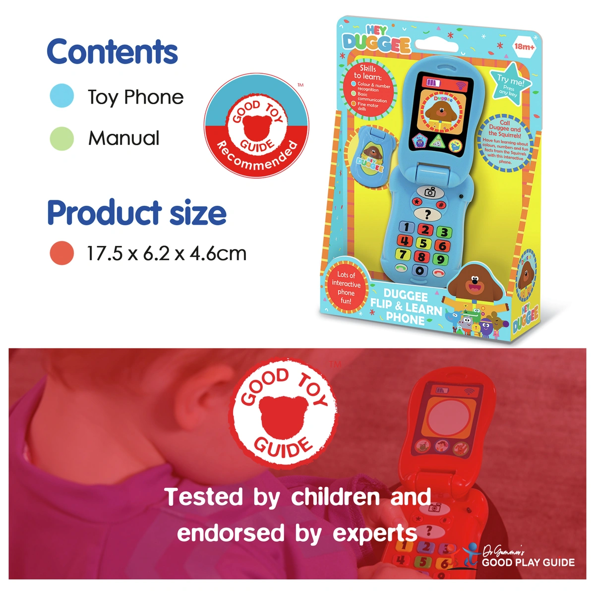 Hey Duggee Flip and Learn Phone