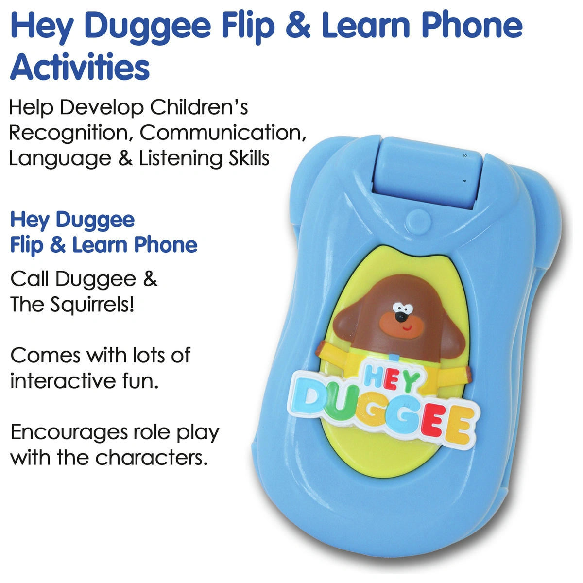 Hey Duggee Flip and Learn Phone