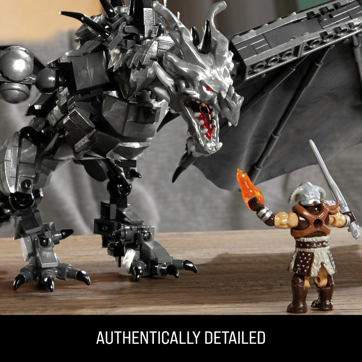 Skyrim Alduin the World Waster Building Kit & Action Figure