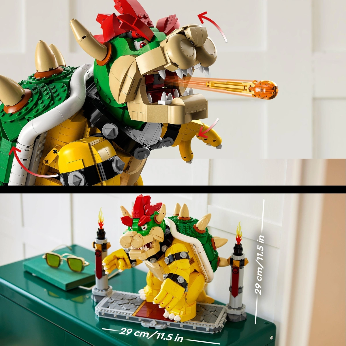 LEGO Super Mario The Mighty Bowser Collectible Figure 71411