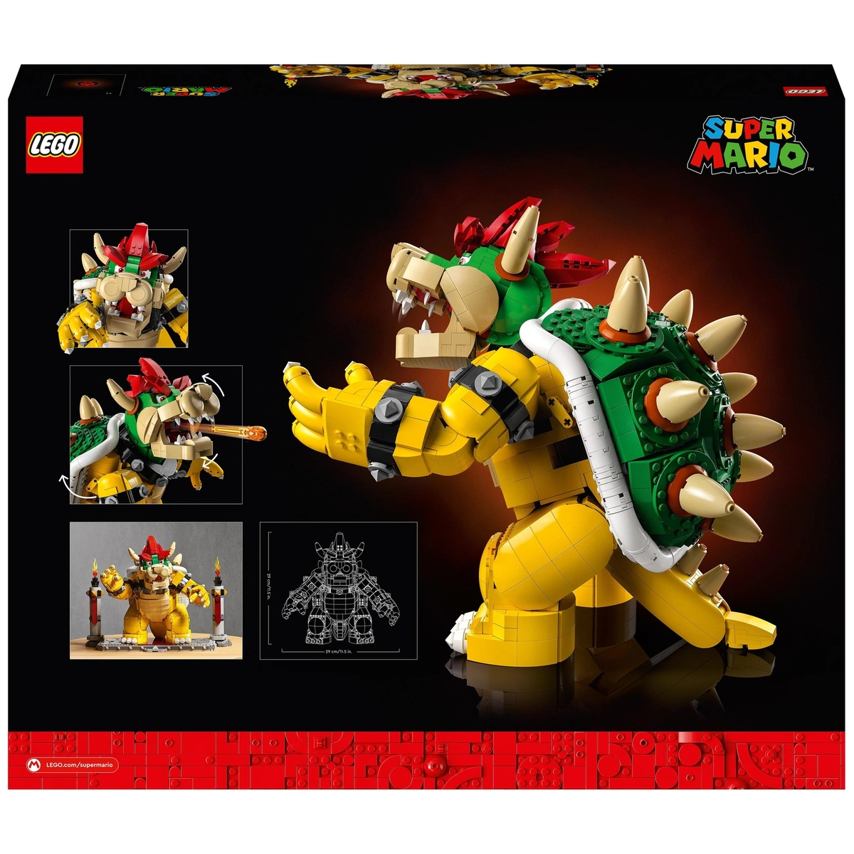 LEGO Super Mario The Mighty Bowser Collectible Figure 71411