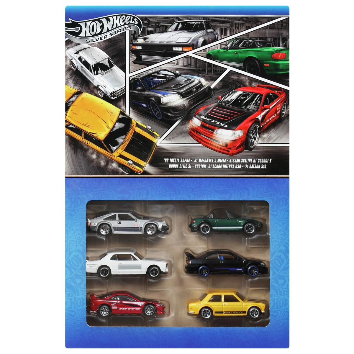 Hot Wheels 1:64 Scale Toy Cars - Diecast Japanese Vehicles