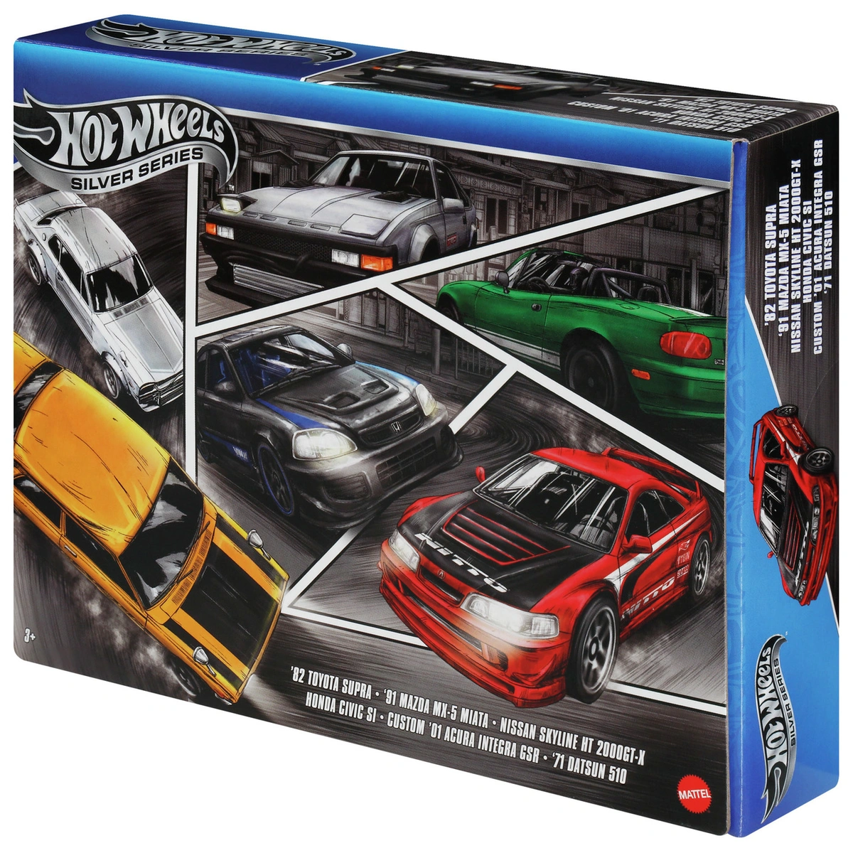 Hot Wheels 1:64 Scale Toy Cars - Diecast Japanese Vehicles