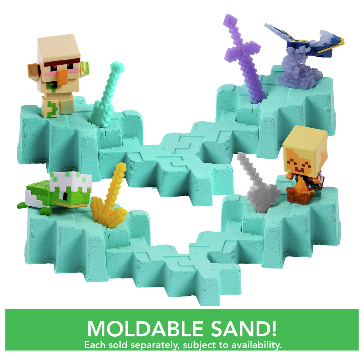 Minecraft Mini Mode Potion Brewing Action Figures