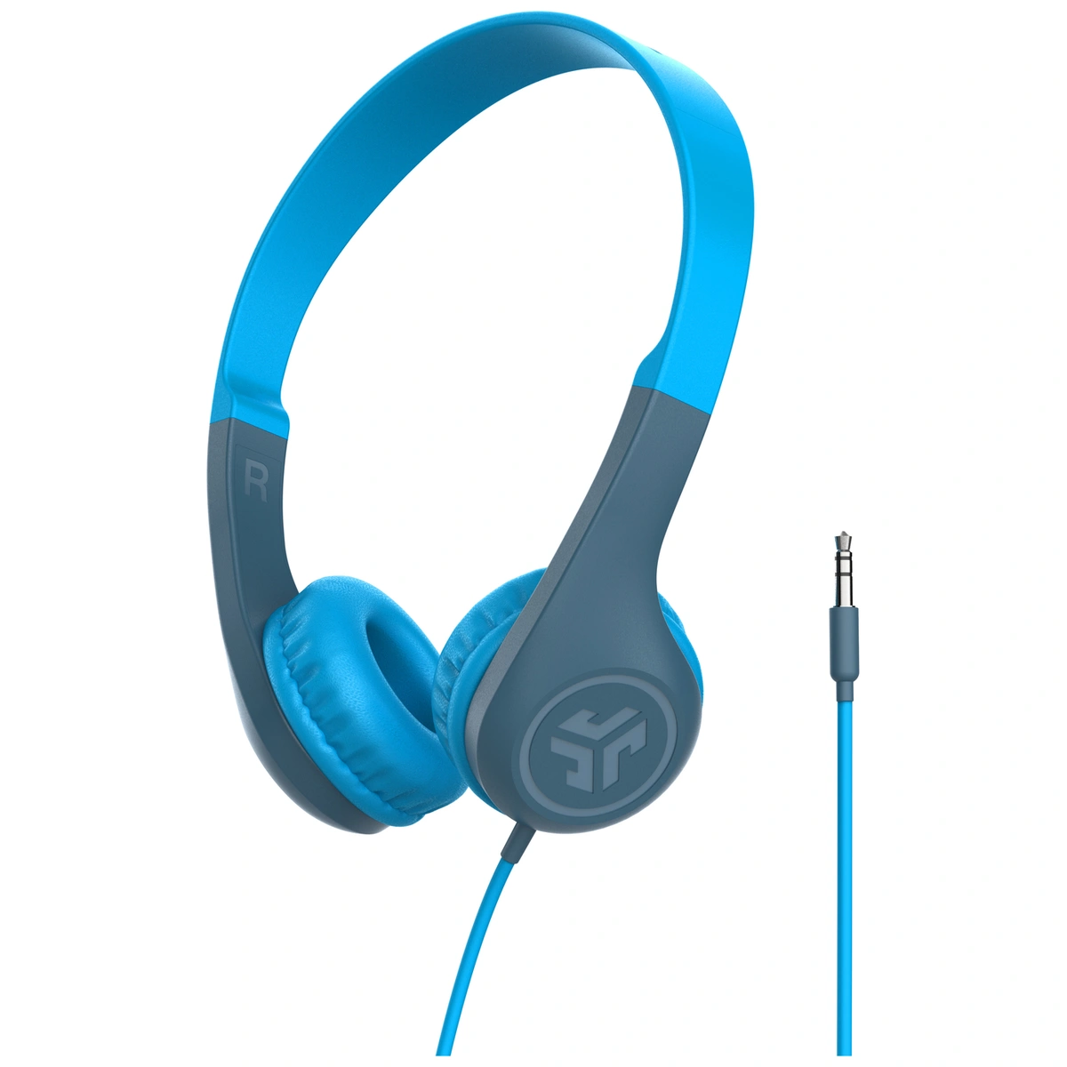 JLab JBuddies Pop Kids Wired On Ear Headphones - Blue