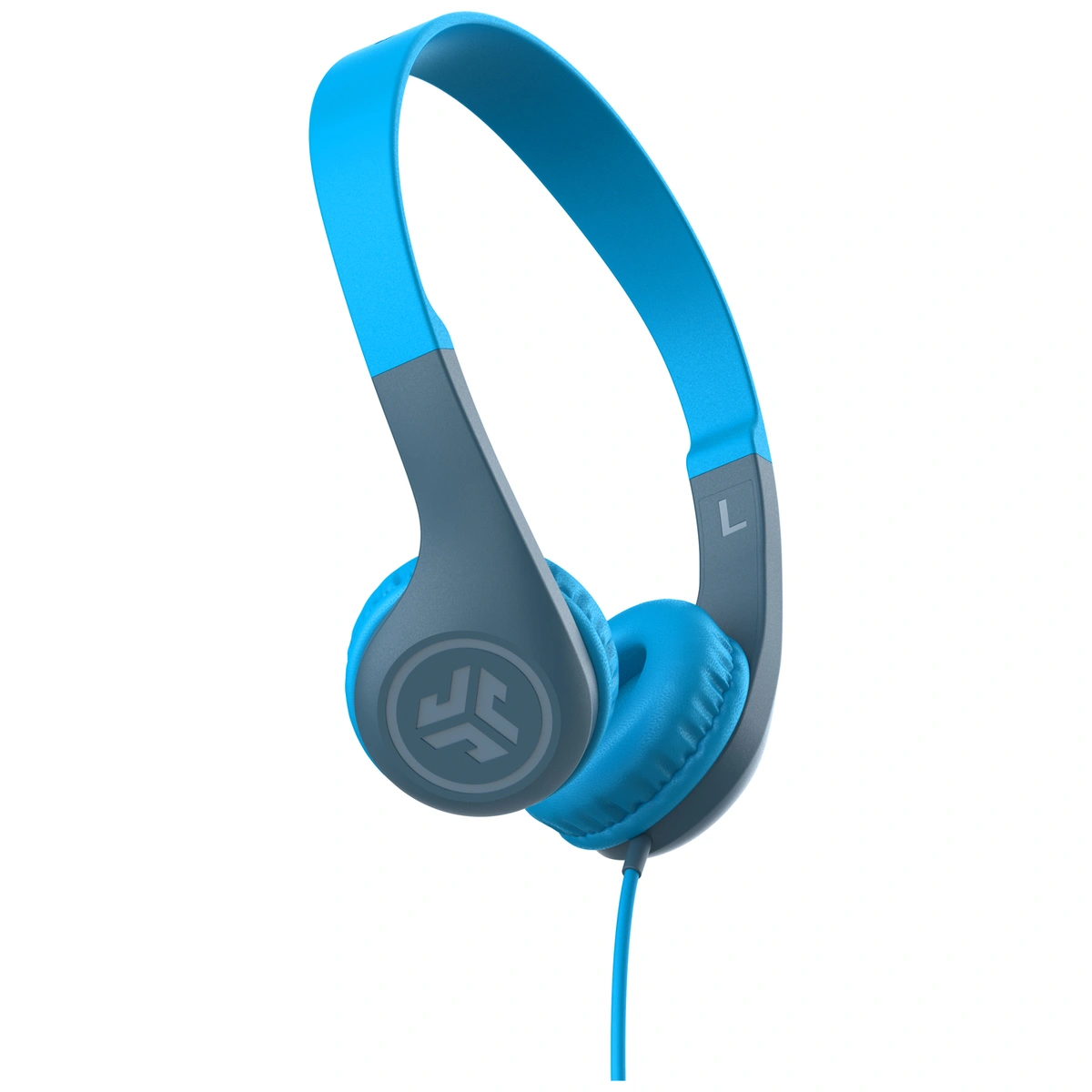 JLab JBuddies Pop Kids Wired On Ear Headphones - Blue