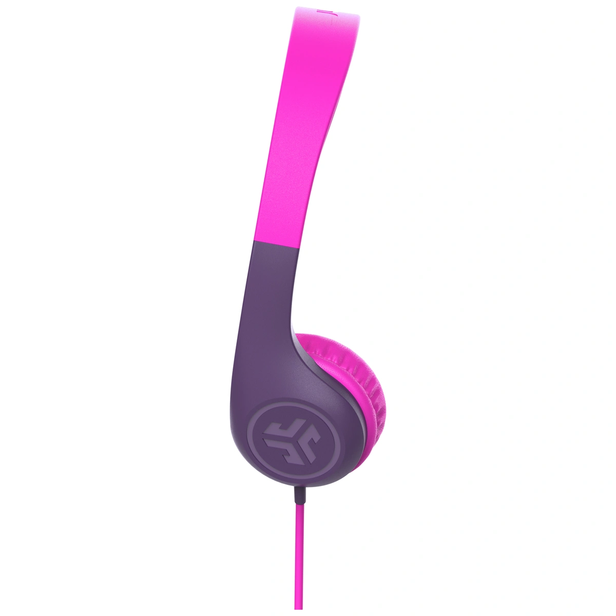 JLab JBuddies Pop Kids Wired On Ear Headphones - Pink