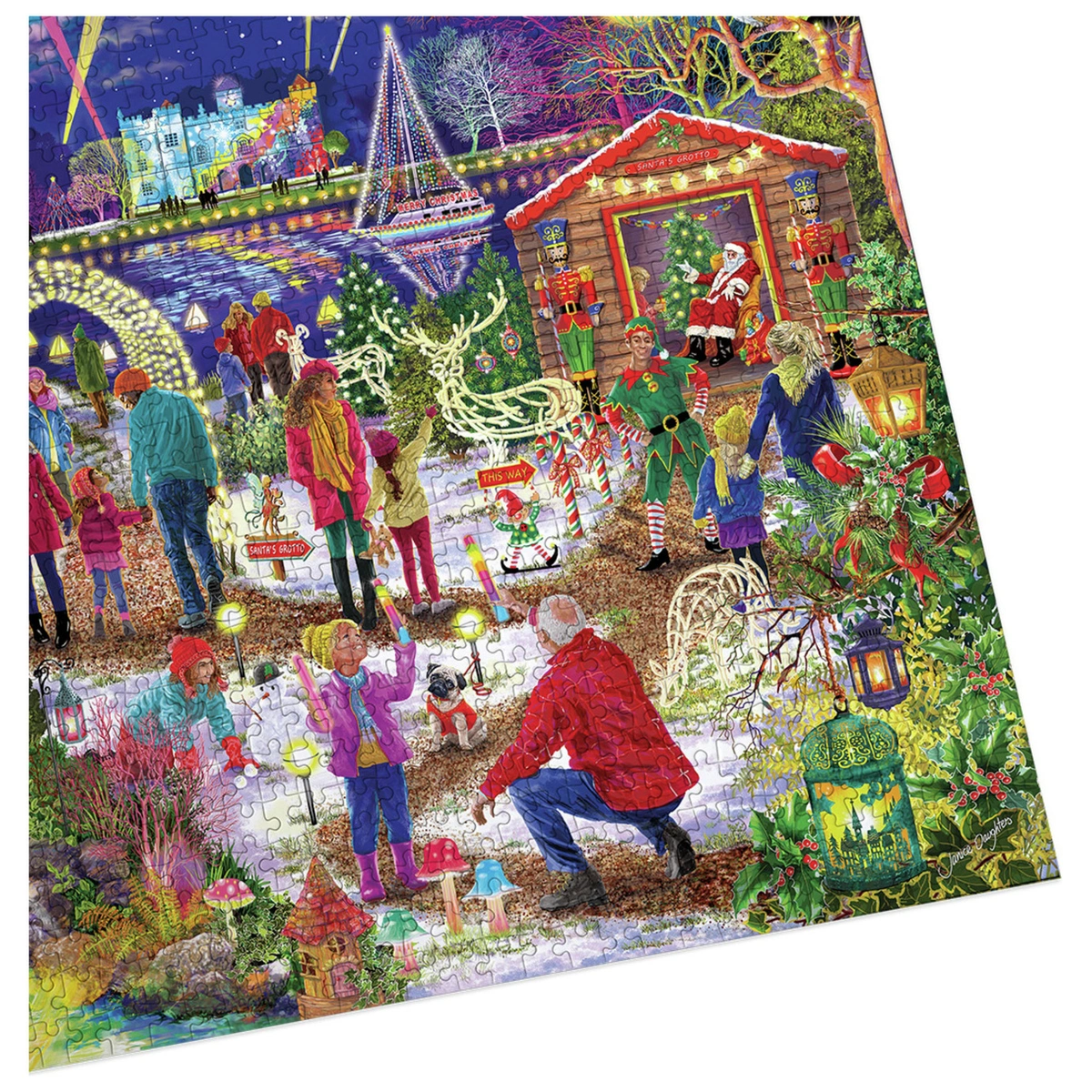 Enchanted Christmas 1000 Pieces Jigsaw Puzzle