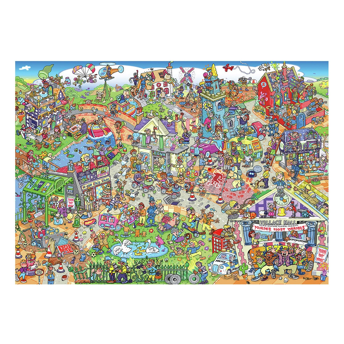 Jokesaws Midsummer Mayhem 1000 Pieces Puzzle