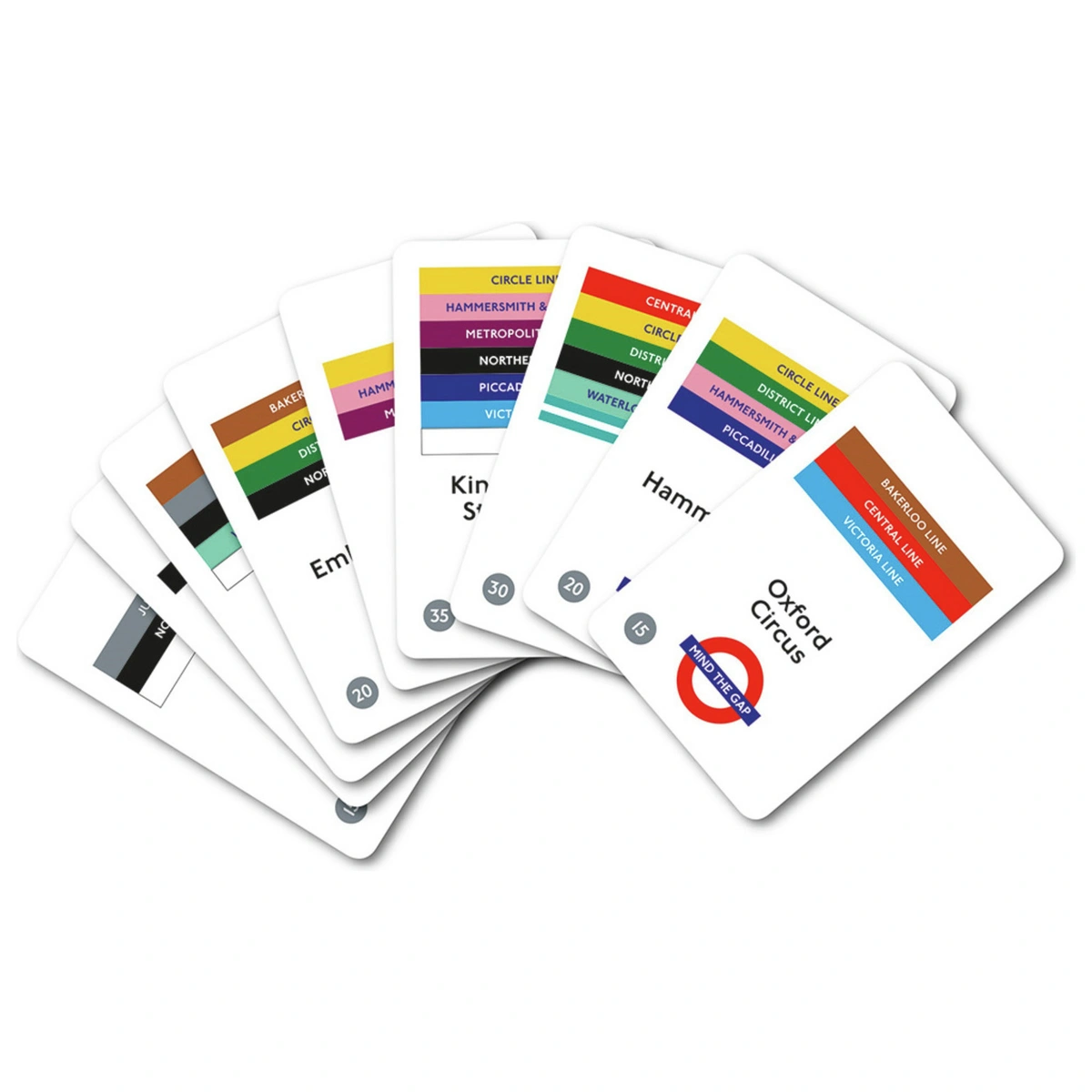 TFL Mind The Gap Card Game