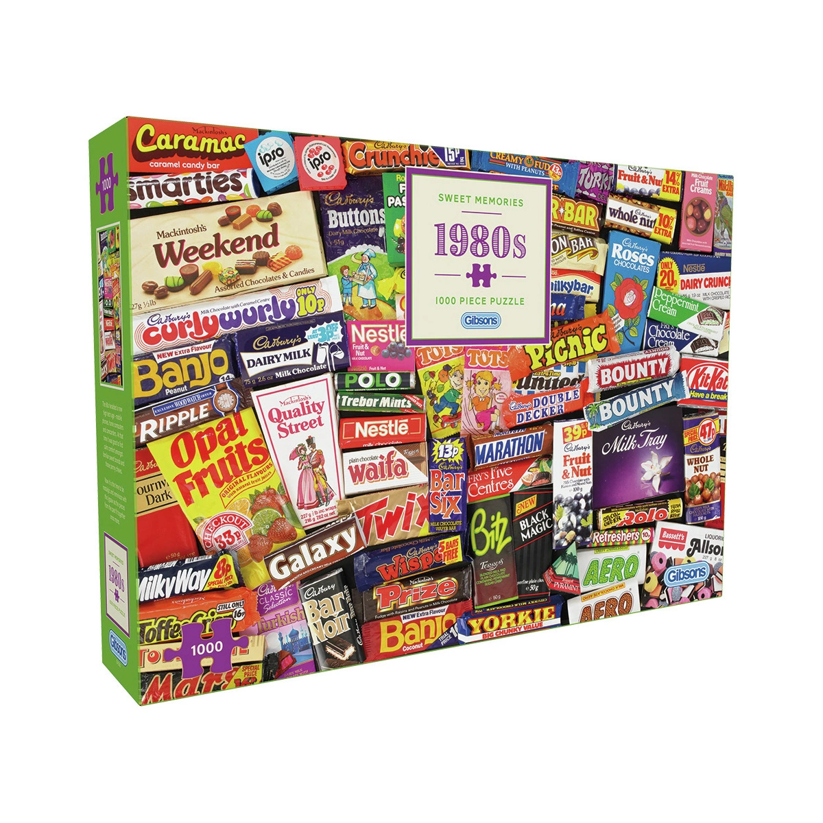Memories of the 1980s 1000 Pieces Puzzle
