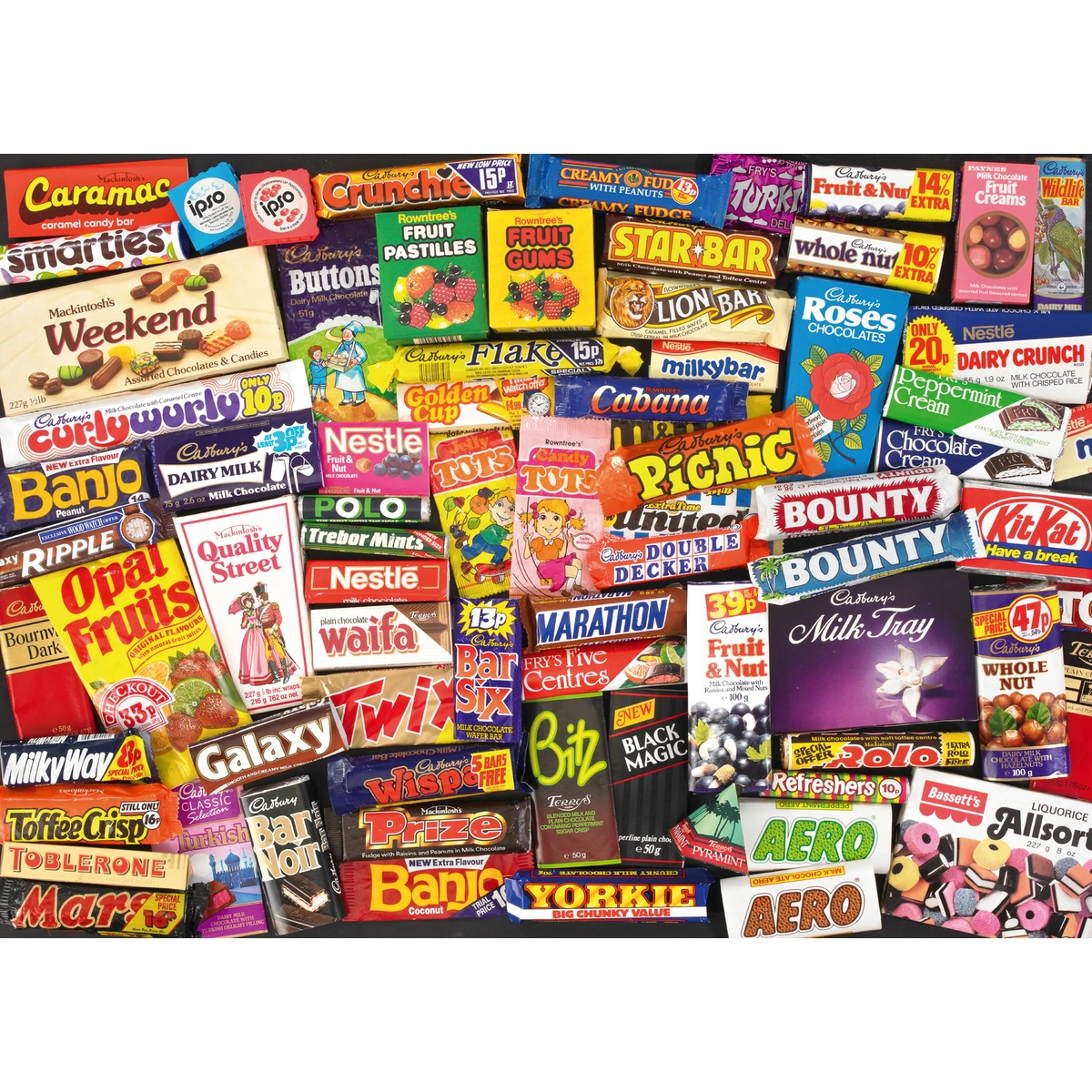 Memories of the 1980s 1000 Pieces Puzzle