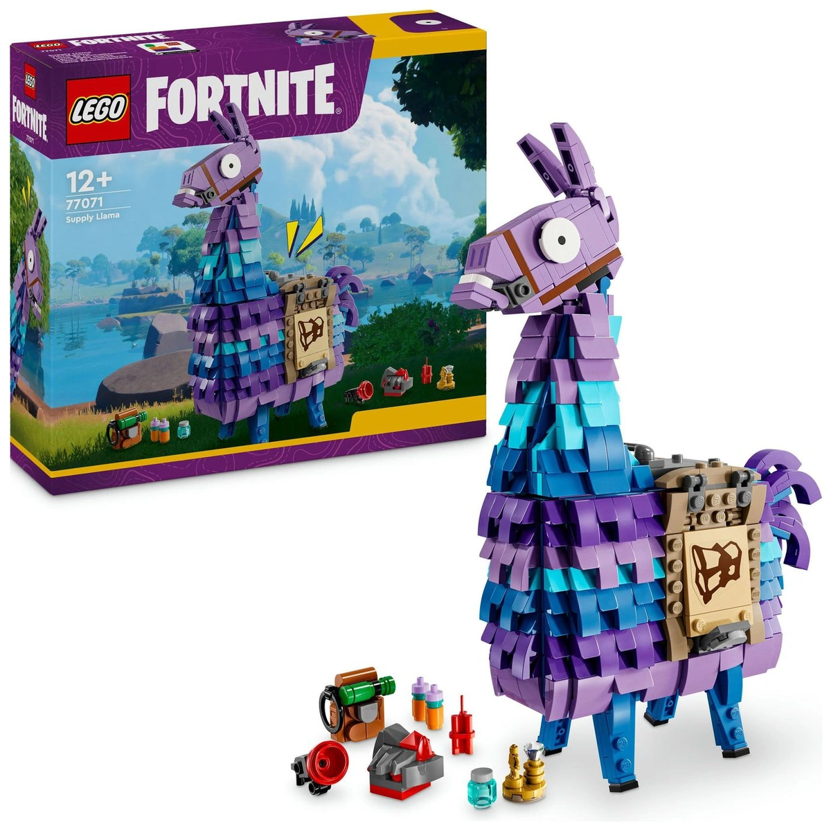 LEGO Fortnite Supply Llama Video Game Character Toy 77071