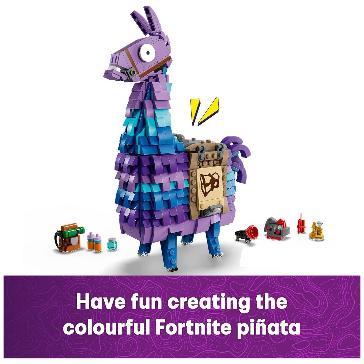 LEGO Fortnite Supply Llama Video Game Character Toy 77071