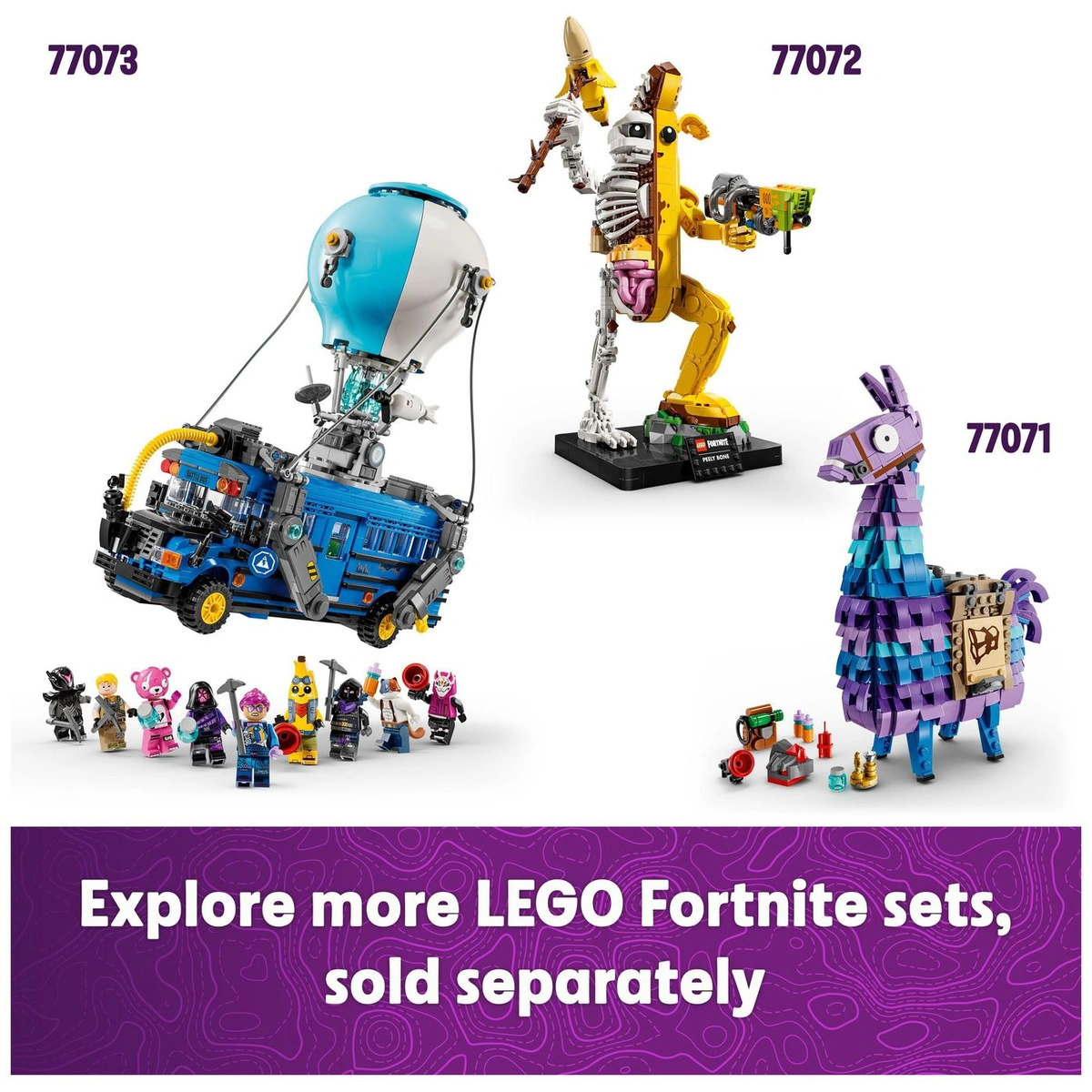 LEGO Fortnite Supply Llama Video Game Character Toy 77071