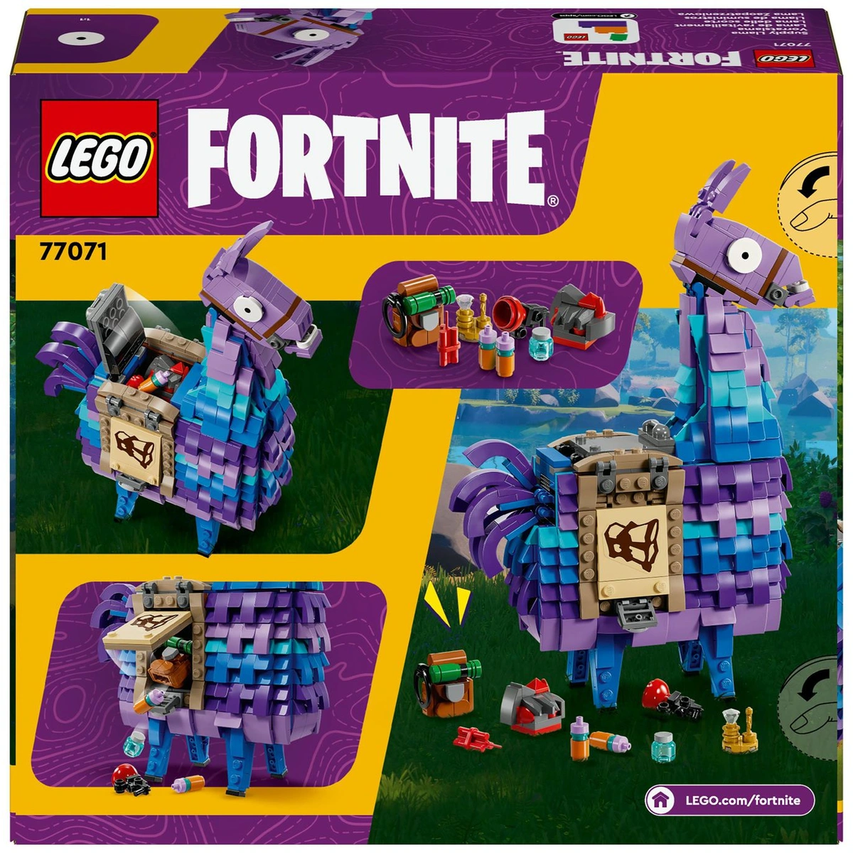 LEGO Fortnite Supply Llama Video Game Character Toy 77071