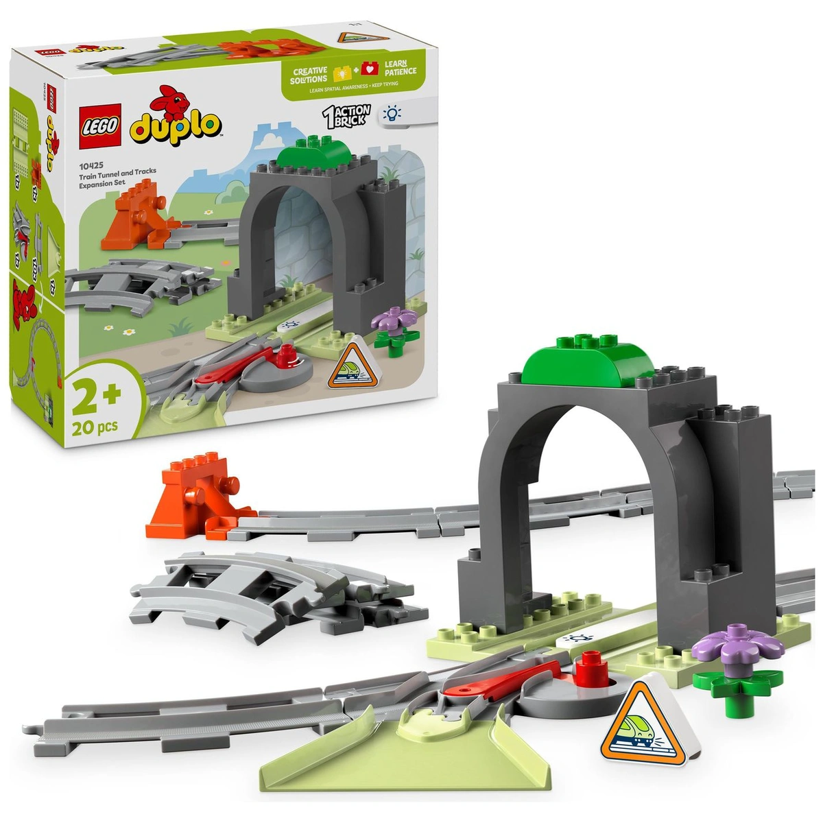 LEGO DUPLO Train Tunnel and Tracks Expansion Set Toy 10425