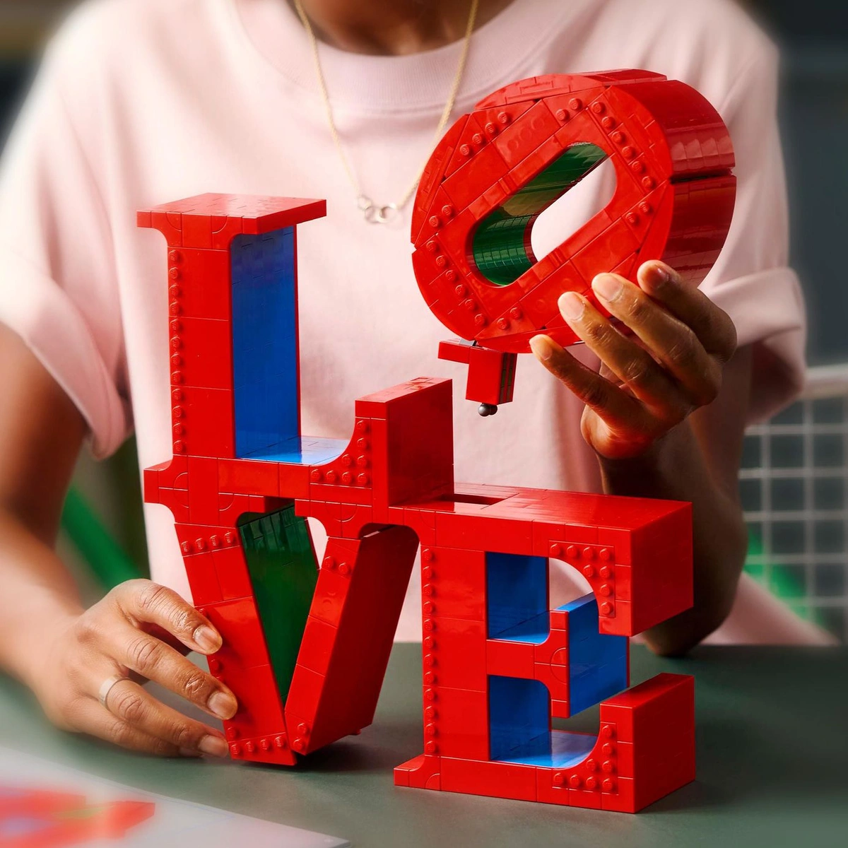 LEGO Art LOVE Home Decor Building Set for Adults 31214