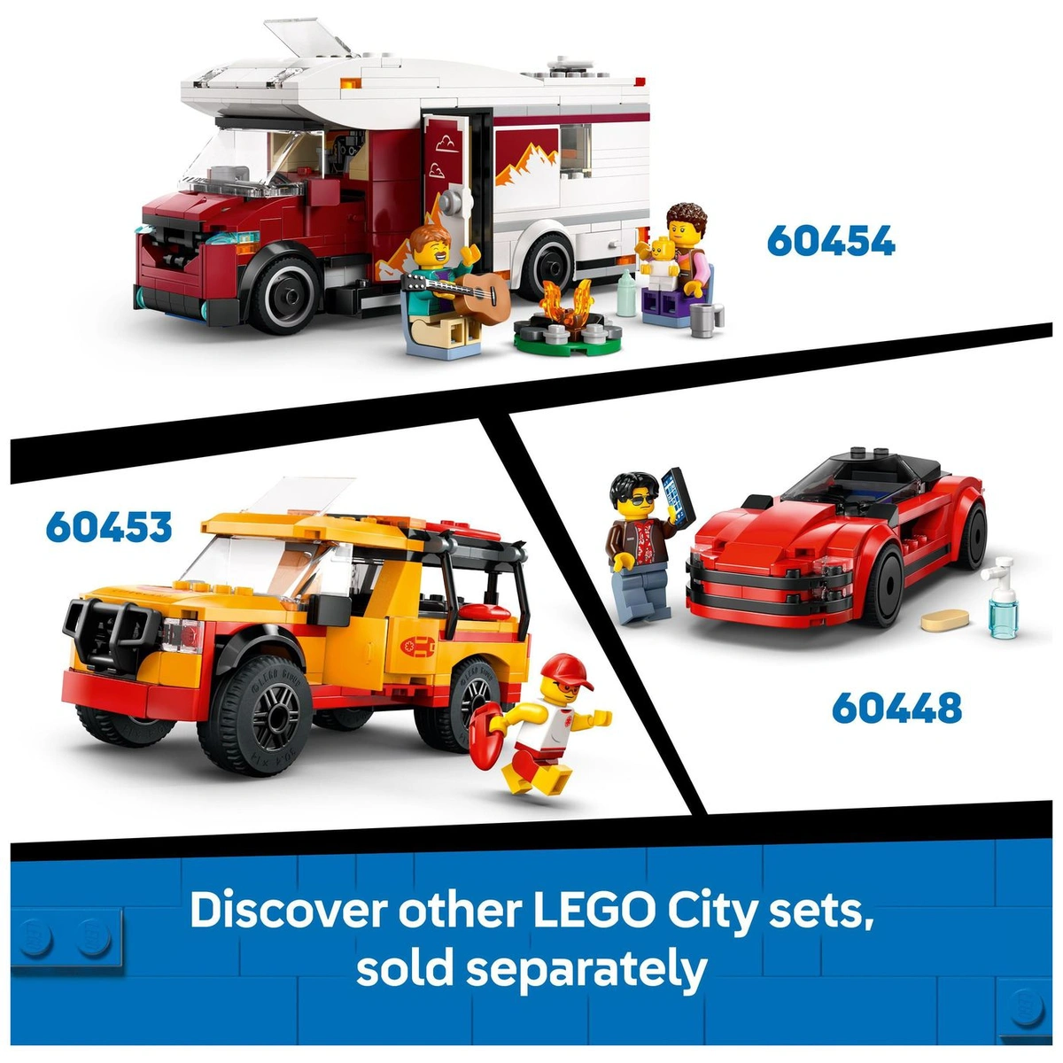 LEGO City Off-Road 4x4 Mountain Truck, Toy Vehicle Set 60447