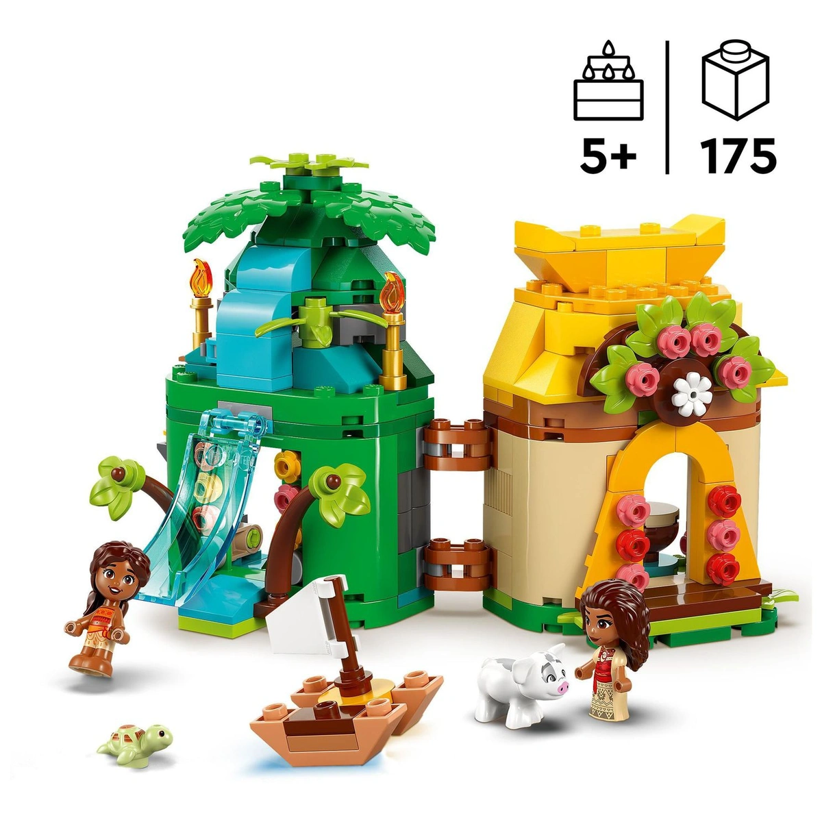 LEGO Disney Princess Moana's Island Fun Building Toy 43260