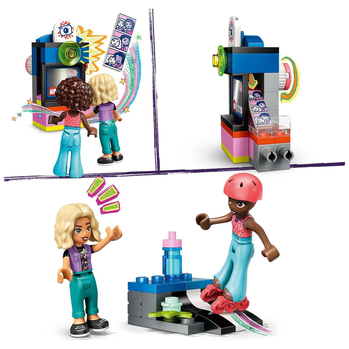 LEGO Friends Hair Salon and Accessories Shop Toy Set 42662