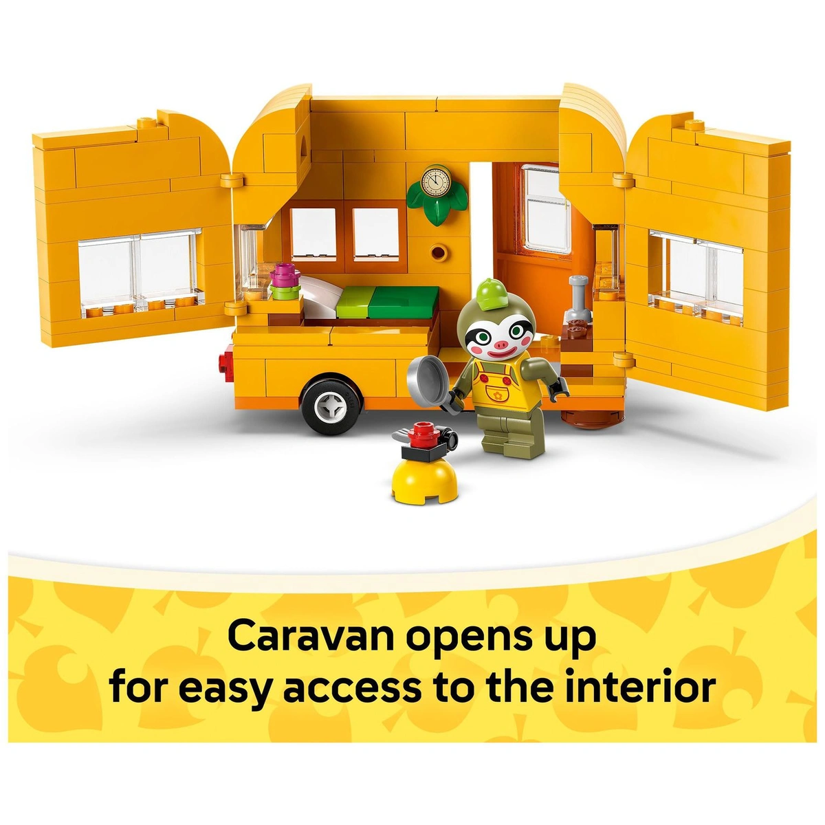 LEGO Animal Crossing Leif's Caravan & Garden Shop Toy 77054