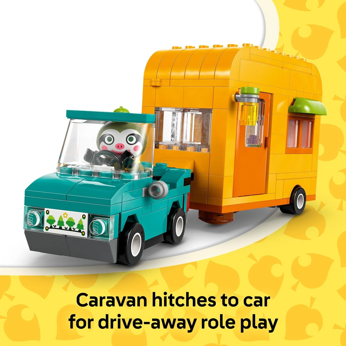 LEGO Animal Crossing Leif's Caravan & Garden Shop Toy 77054
