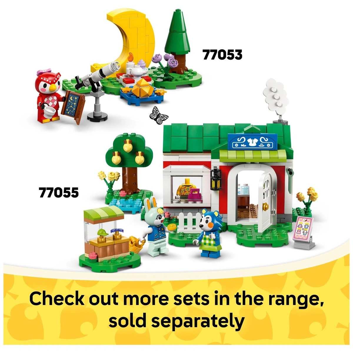 LEGO Animal Crossing Leif's Caravan & Garden Shop Toy 77054