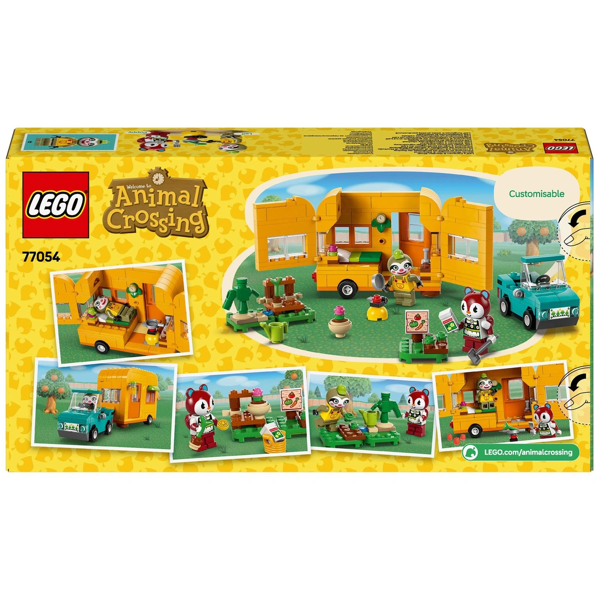 LEGO Animal Crossing Leif's Caravan & Garden Shop Toy 77054