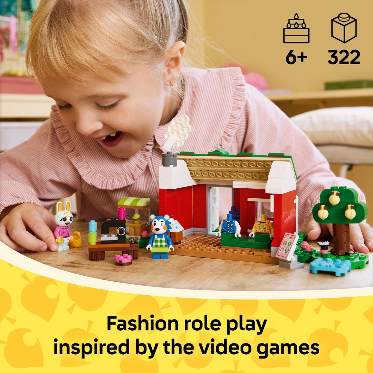 LEGO Animal Crossing Able Sisters Clothing Shop Toy 77055