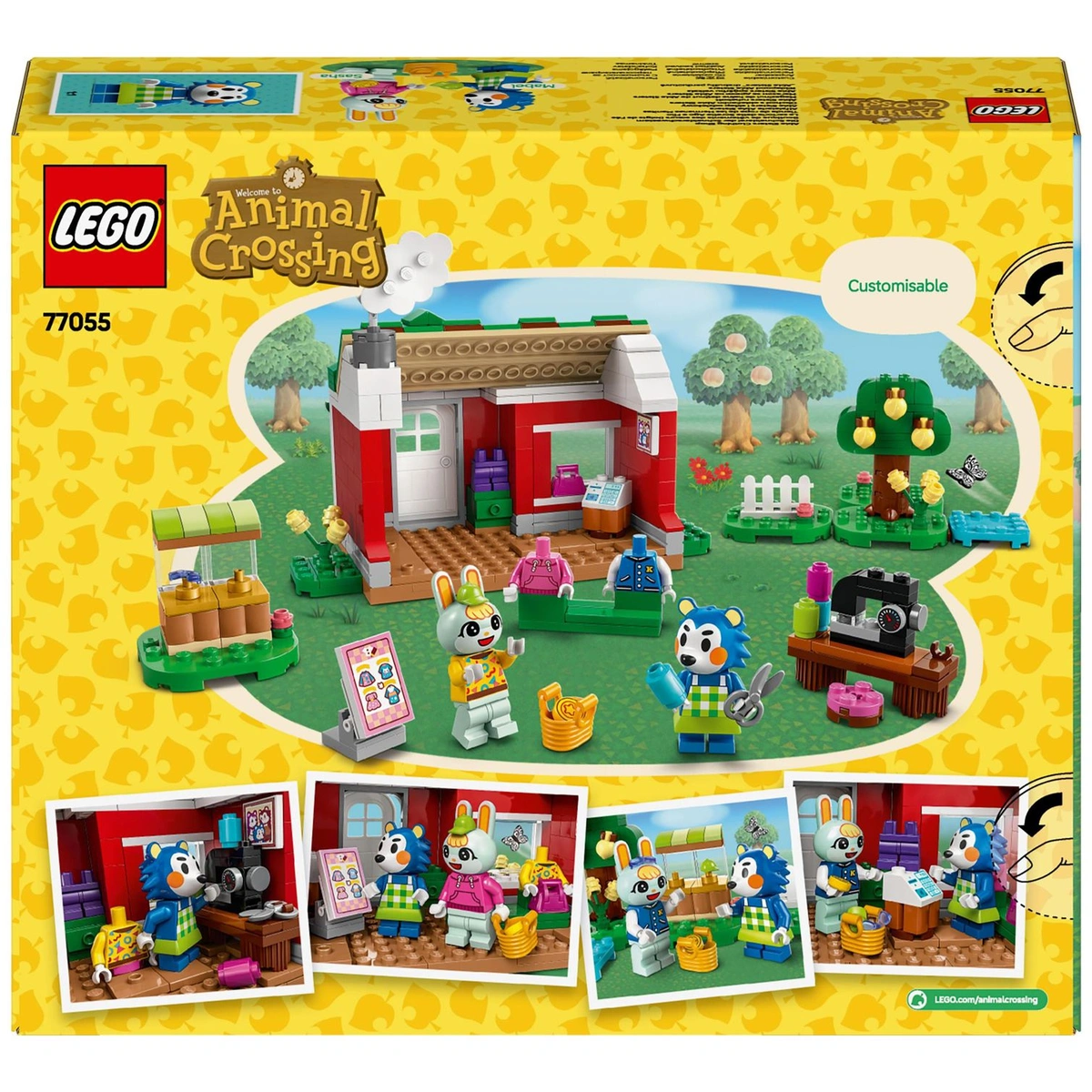 LEGO Animal Crossing Able Sisters Clothing Shop Toy 77055